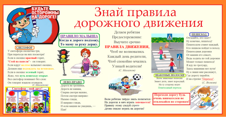 Памятка учащимся о Правилах безопасного поведения на дороге.